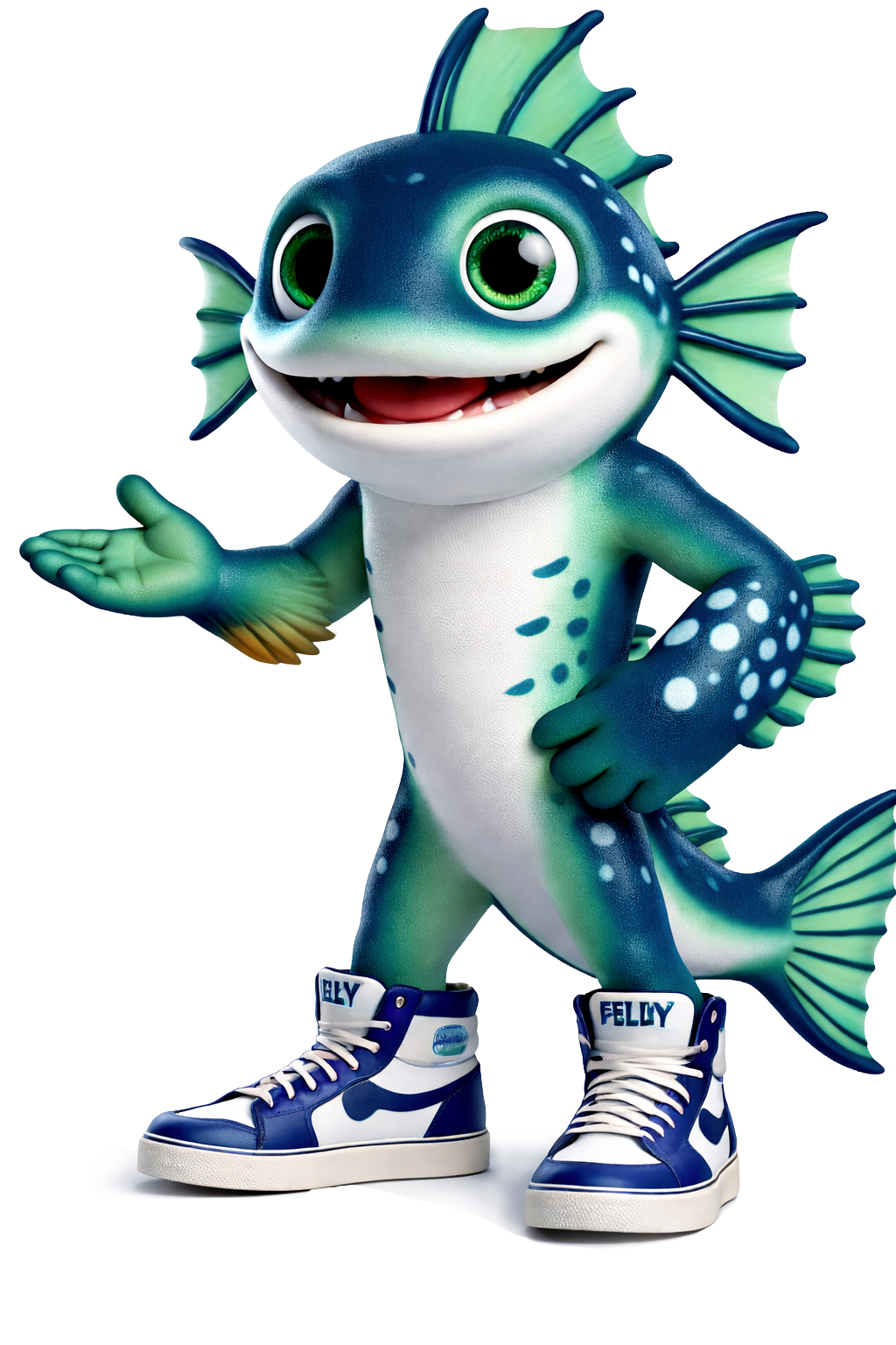 Ciao sono Luccius, la mascotte di Piediluco.it